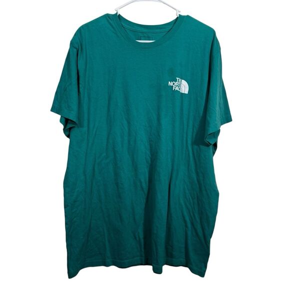 The North Face Teal Graphic Short Sleeve T-Shirt - Picture 1 of 4